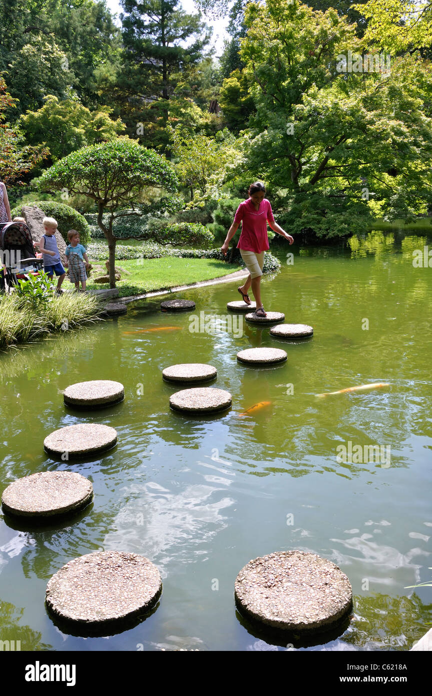 Japanese Garden, Fort Worth, Texas, USA Stock Photo Alamy