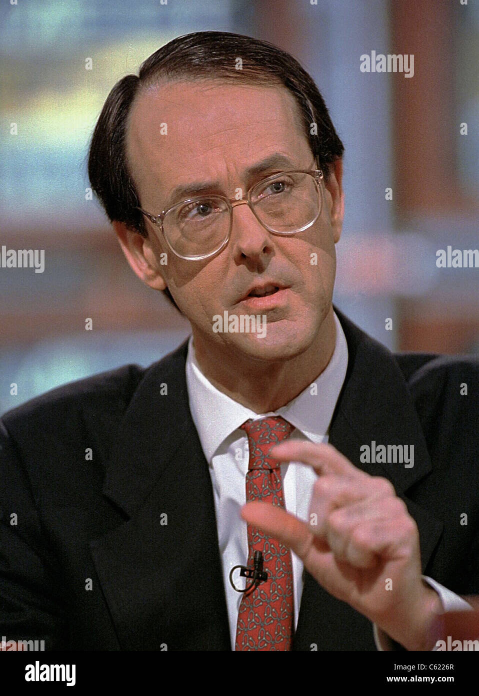 White House Chief of Staff Erskine Bowles Stock Photo