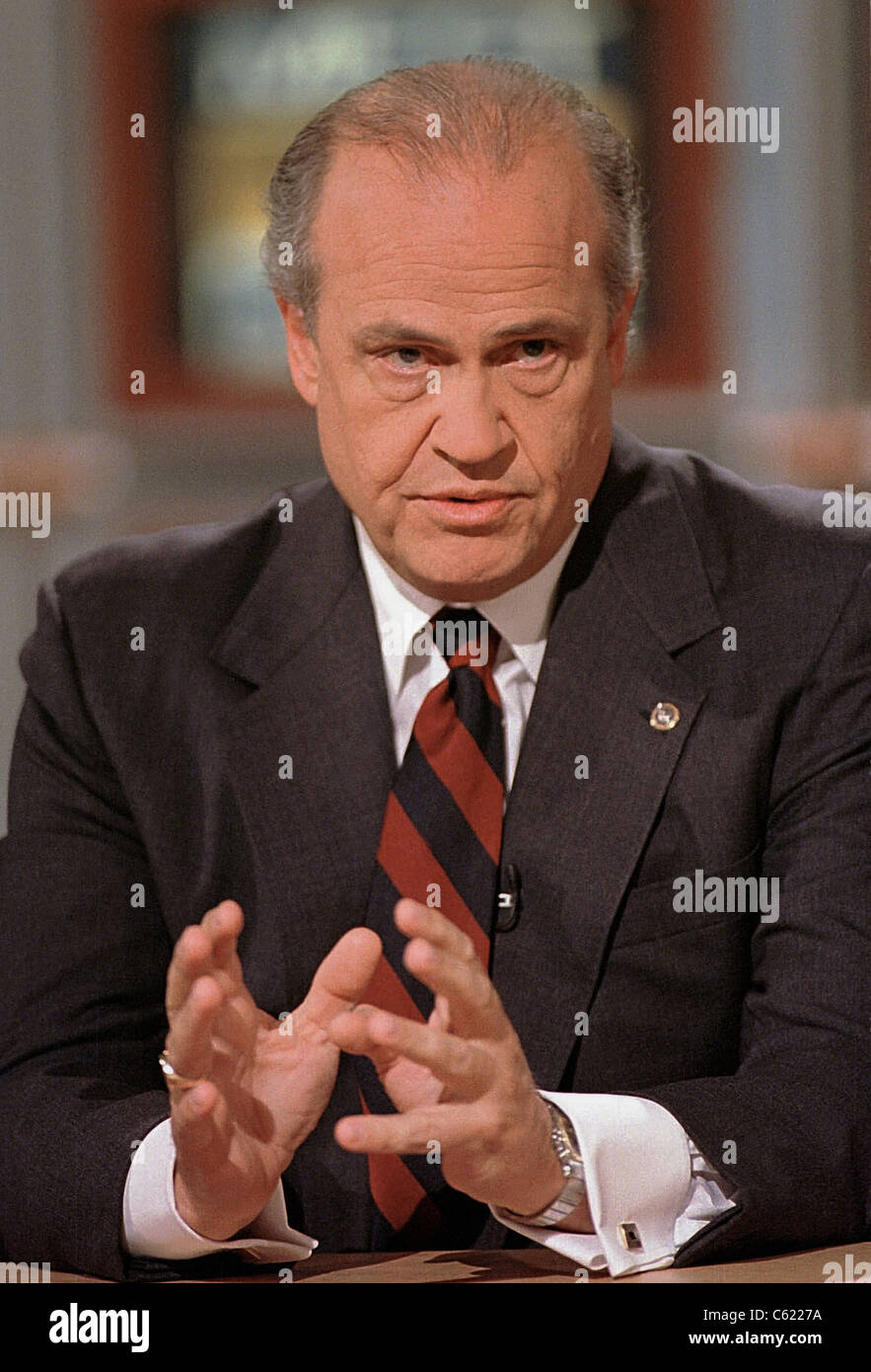 Senator Fred Thompson actor and politician Stock Photo