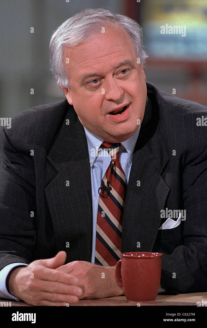 Gilbert Davis, lawyer to Paula Jones on NBC's 'Meet the Press' June 1, 1997 in Washington, DC Stock Photo