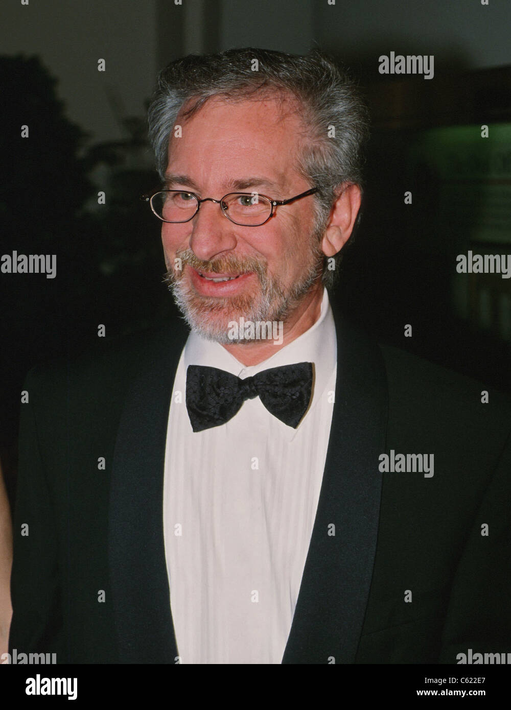 Movie producer Steven Spielberg at the White House Stock Photo