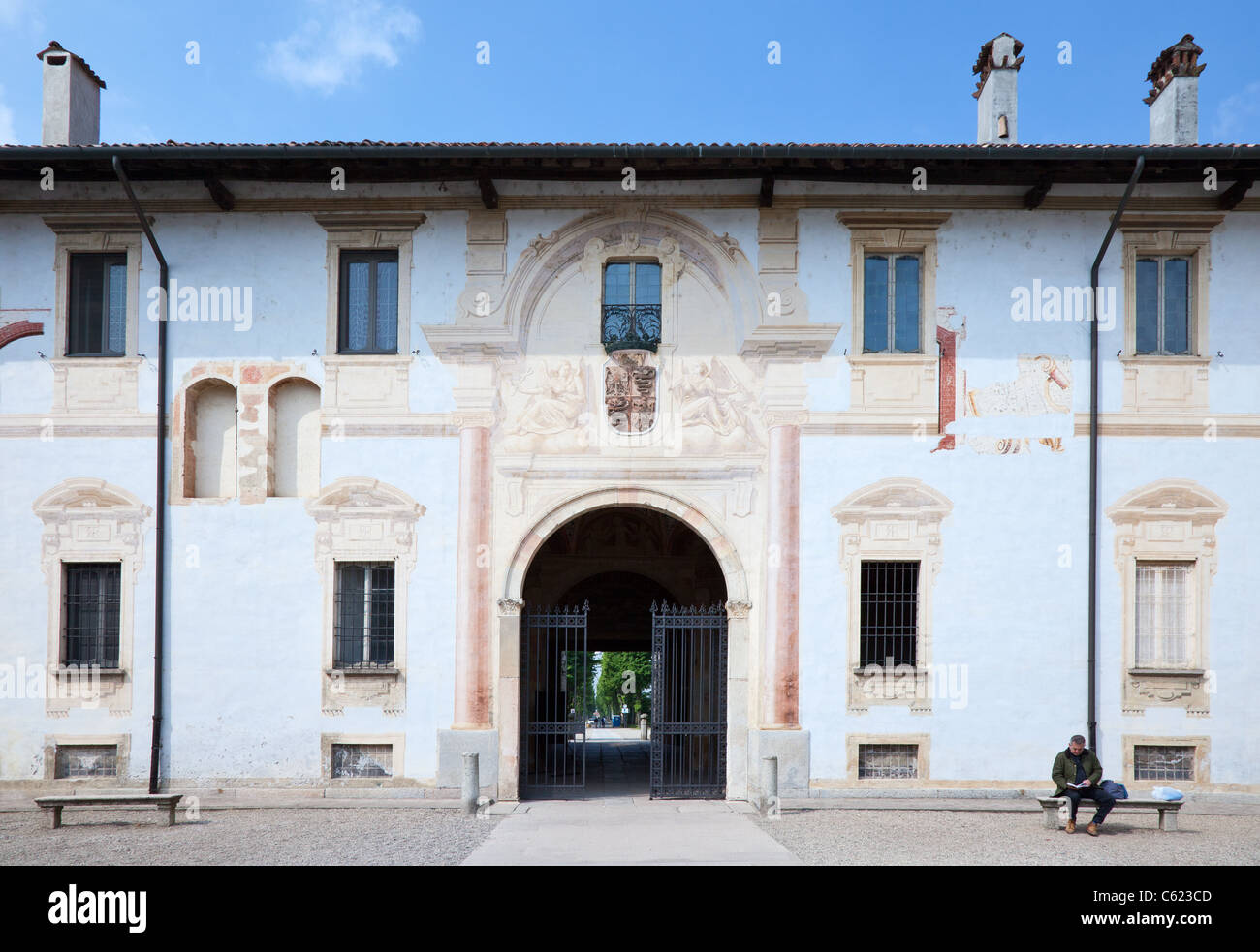 Italy, Pavia, La Certosa, the laboratories and the pharmacy of the Cathusian monks Stock Photo