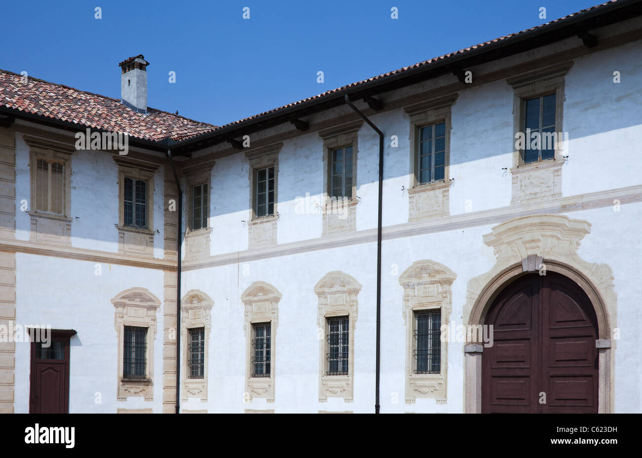 Italy, Pavia, La Certosa, the laboratories and the pharmacy of the Carthusian monks Stock Photo