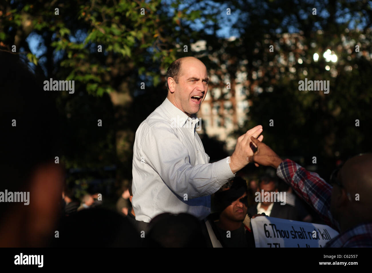 Speaker's Corner, Hyde Park, London Stock Photo Alamy