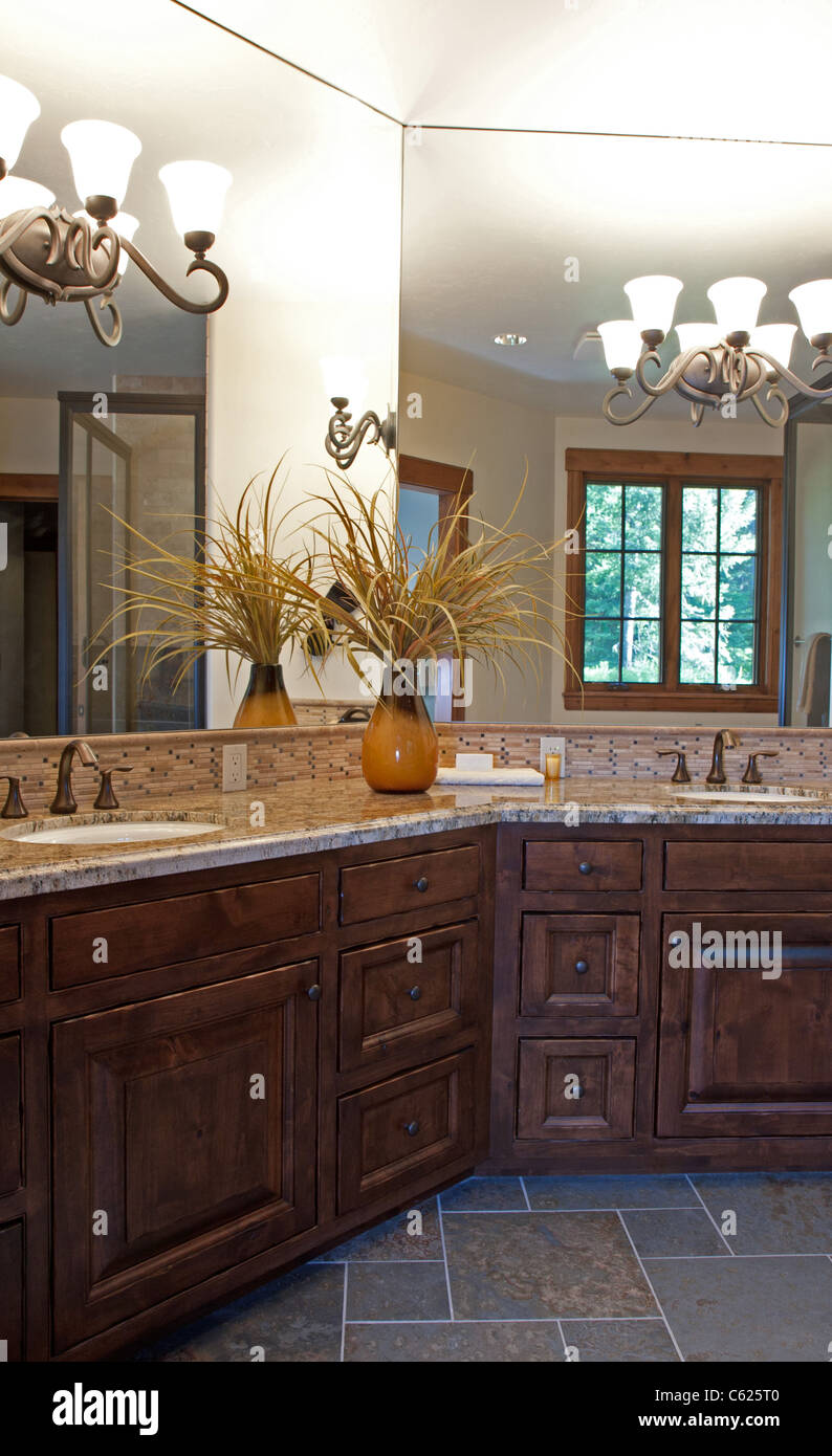 Mountain Home Bathroom Designs Luxury Contemporary Mountain Home