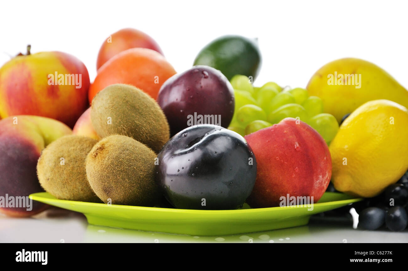 Tropical edible fruits hi-res stock photography and images - Alamy