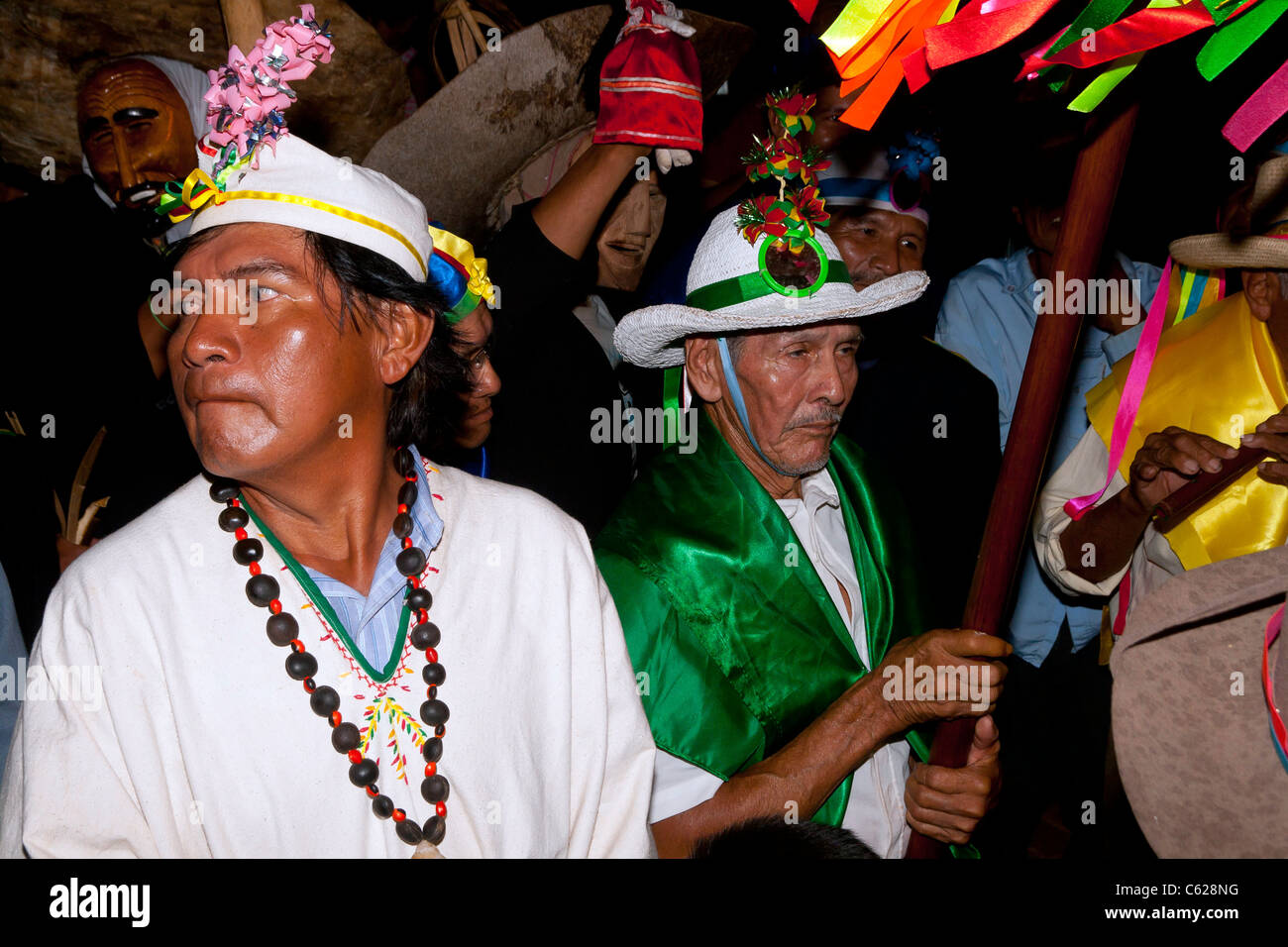 Ichapekene Piesta festival in San Ignacio de Moxos, the biggest festival in the bolivian lowlands Stock Photo