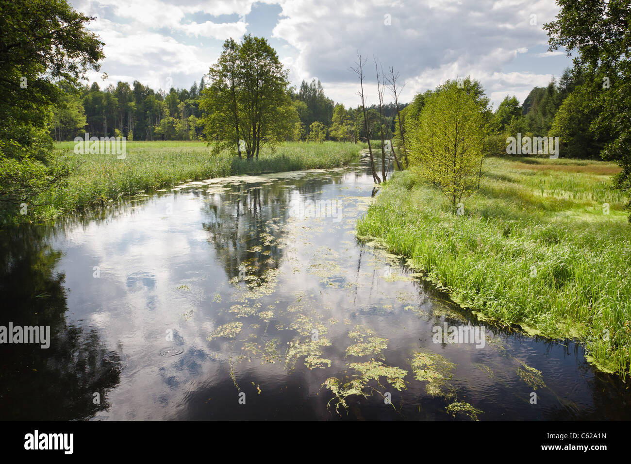 Sky reflection river hi-res stock photography and images - Alamy