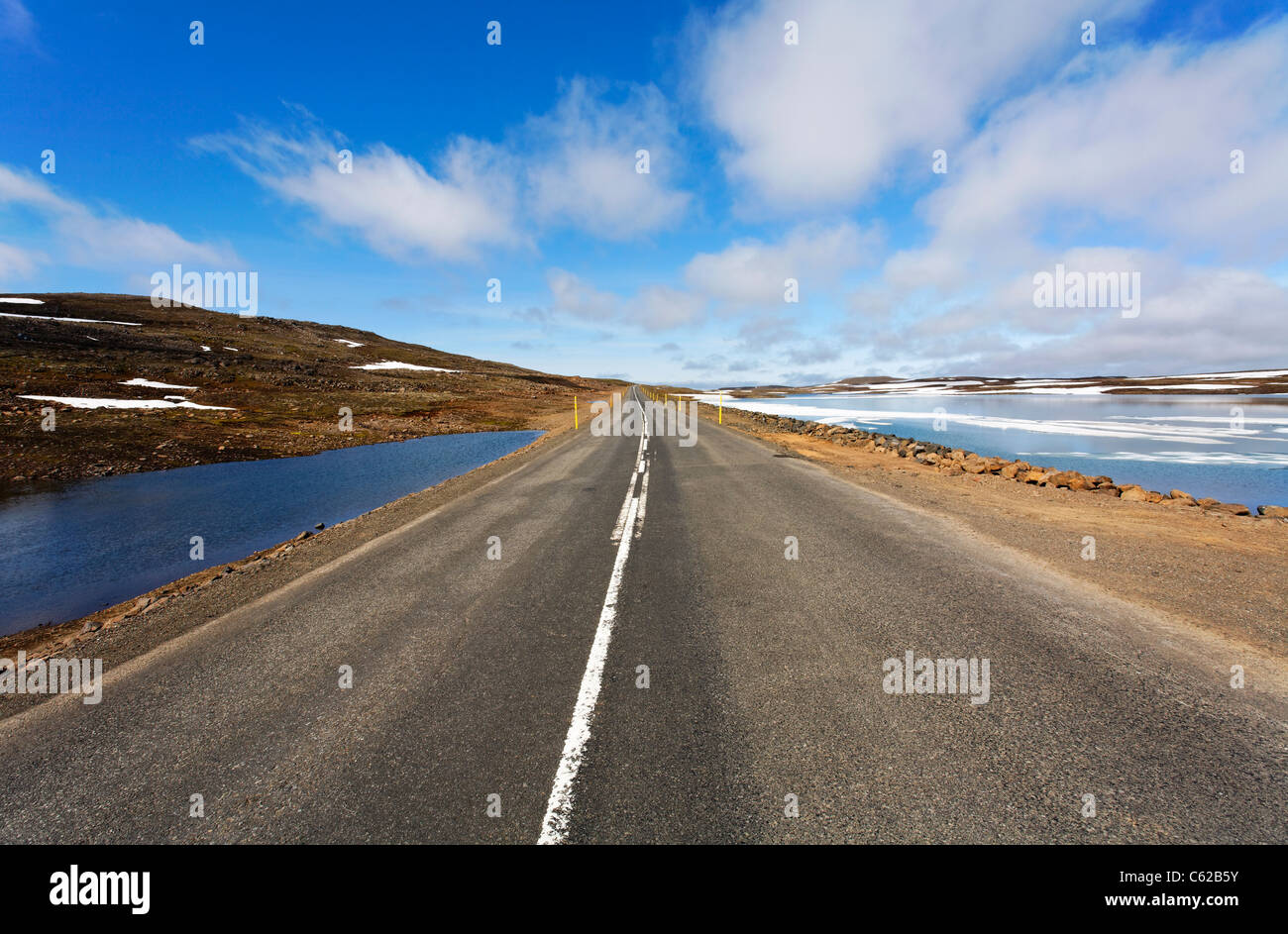 Route 1, the Ringroad, Iceland Stock Photo