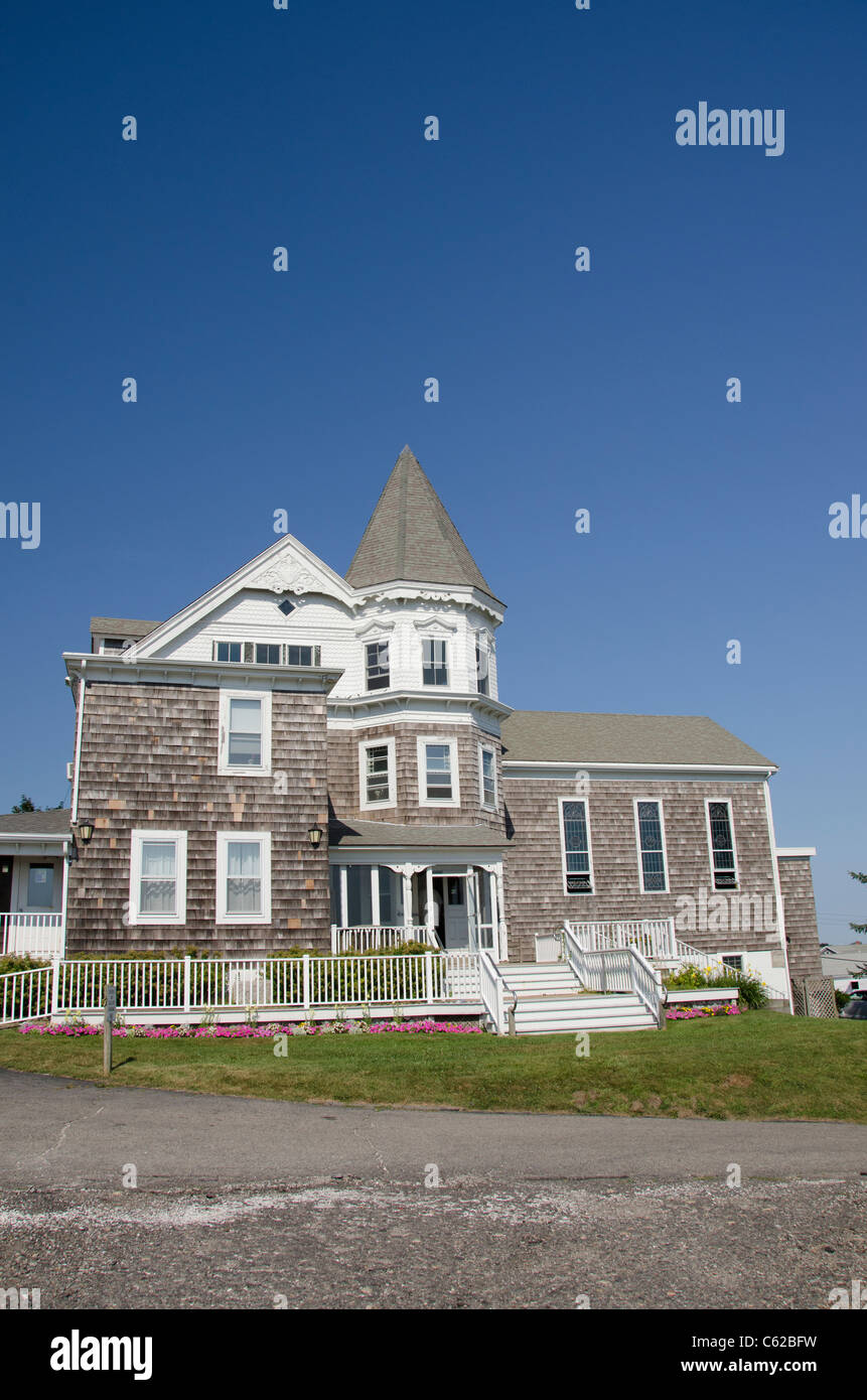 Rhode Island, Block Island (aka New Shoreham). Harbor Church Stock Photo Alamy