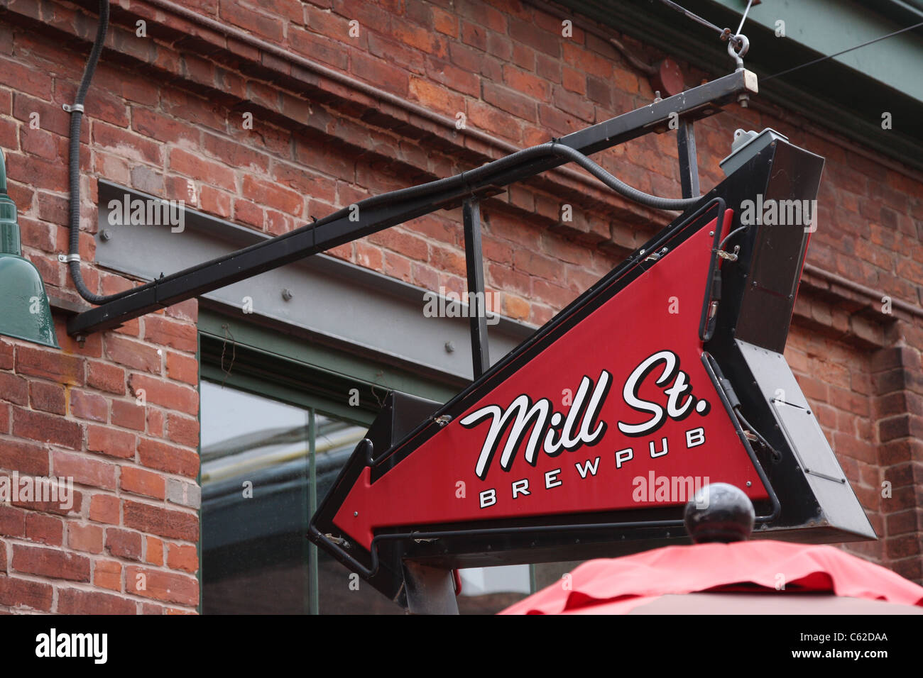 'mill st' brewpub distillery district toronto Stock Photo