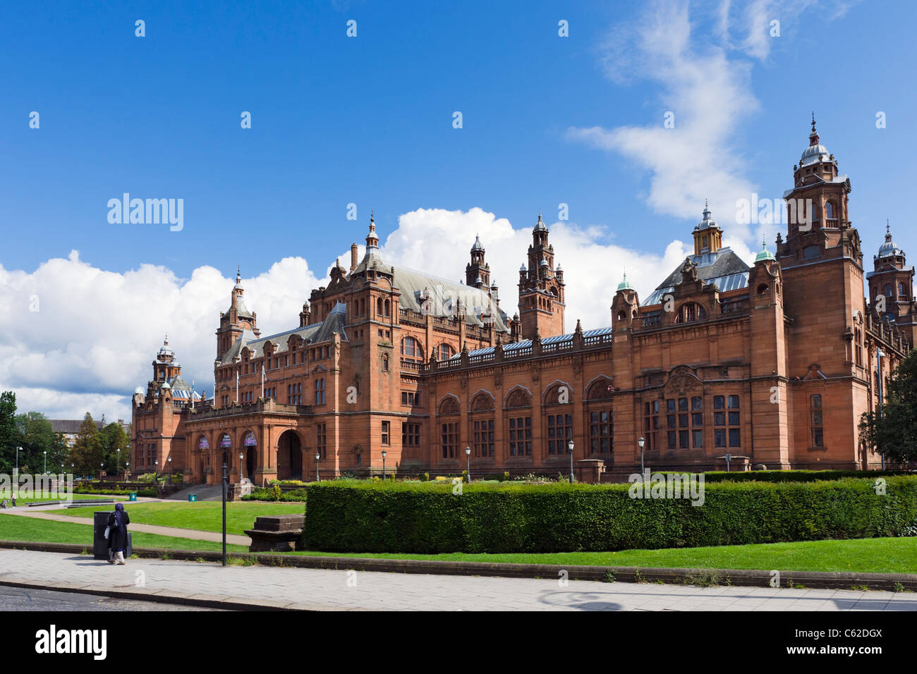 The Kelvingrove Art Gallery and Museum, Argyle Street, West End, Glasgow, Scotland, UK Stock Photo