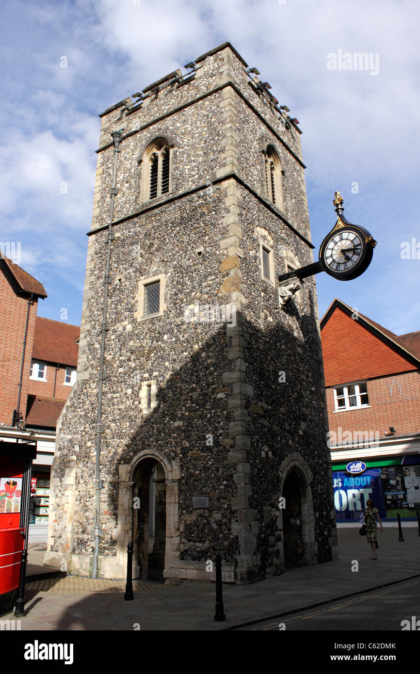 St George's Tower Canterbury Kent Stock Photo