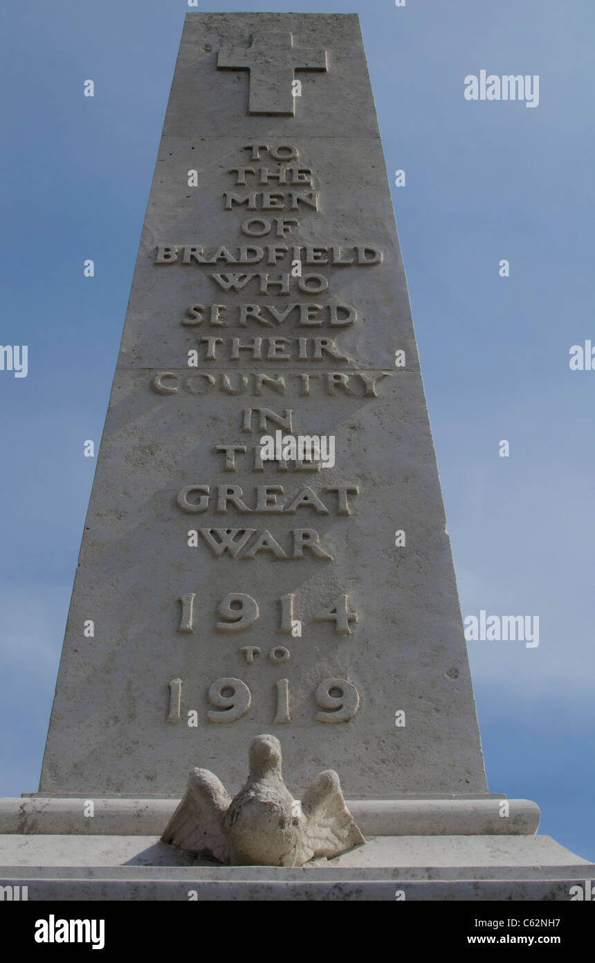 War monument, Essex UK Stock Photo