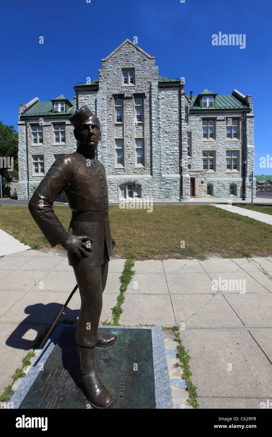 Canada, Ontario, Kingston, Royal Military College, Mackenzie Building, Stock Photo