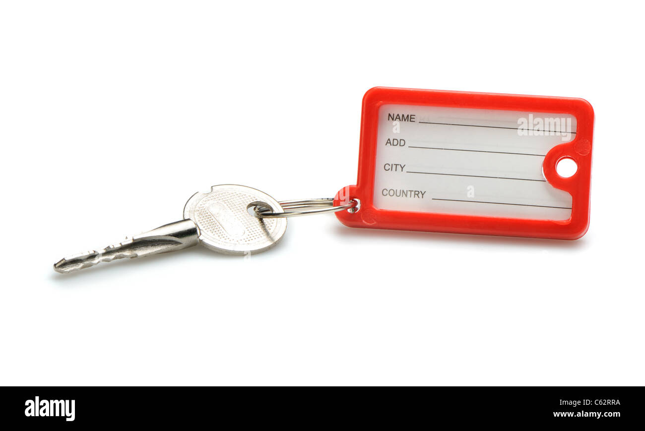 Trinket Label Key with color trinket . In trinket a white paper label for records ...