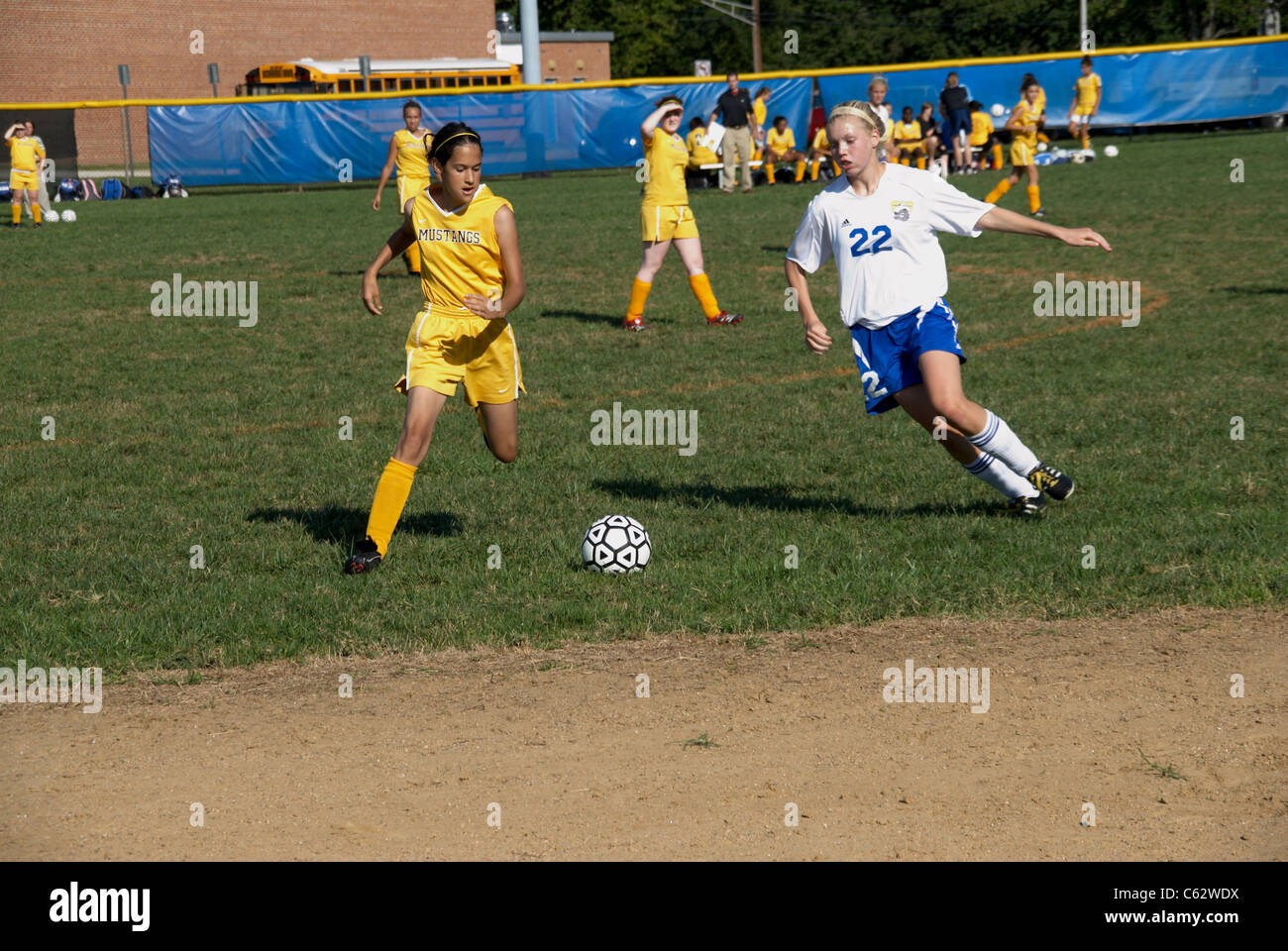 High school soccer hires stock photography and images Alamy