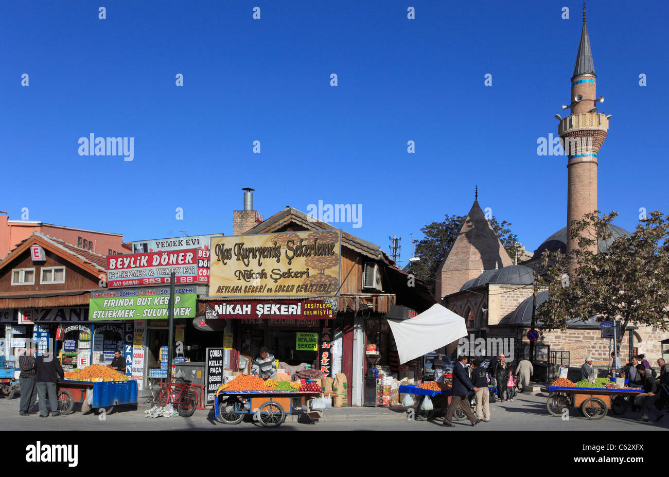 City street konya turkey hi-res stock photography and images - Alamy
