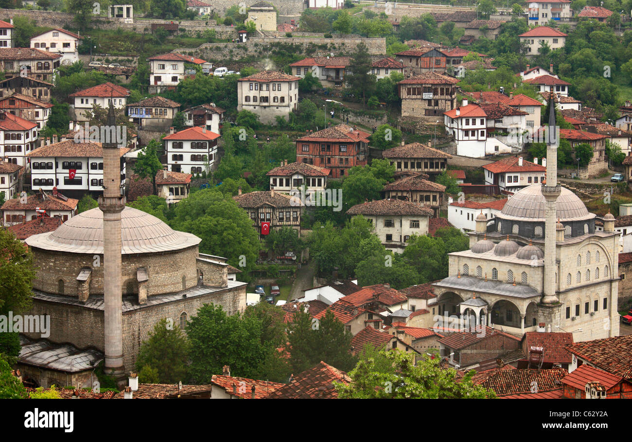 Turkey, Safranbolu, general view, panorama, Stock Photo