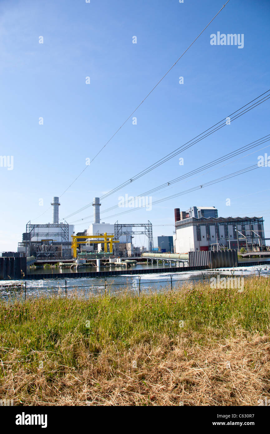 Electricity plant Stock Photo