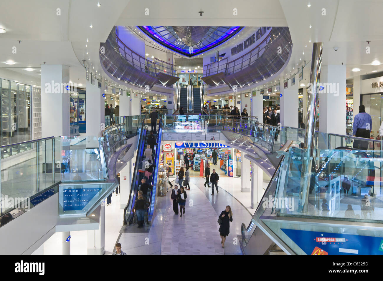 'Oxford Street Plaza' shopping centre, London, UK Stock Photo