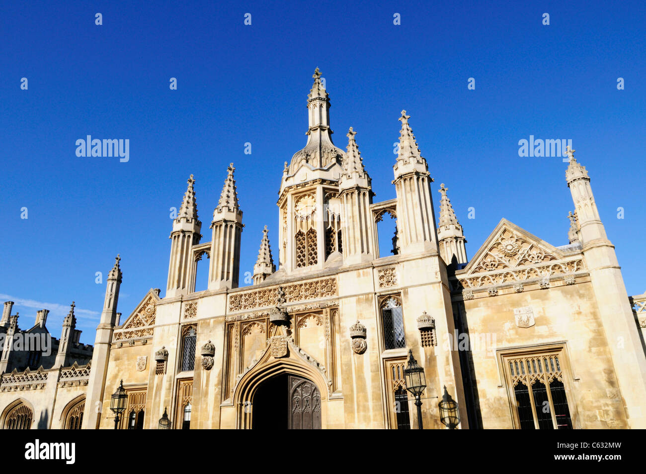 King's College Gatehouse, Cambridge, England, UK Stock Photo