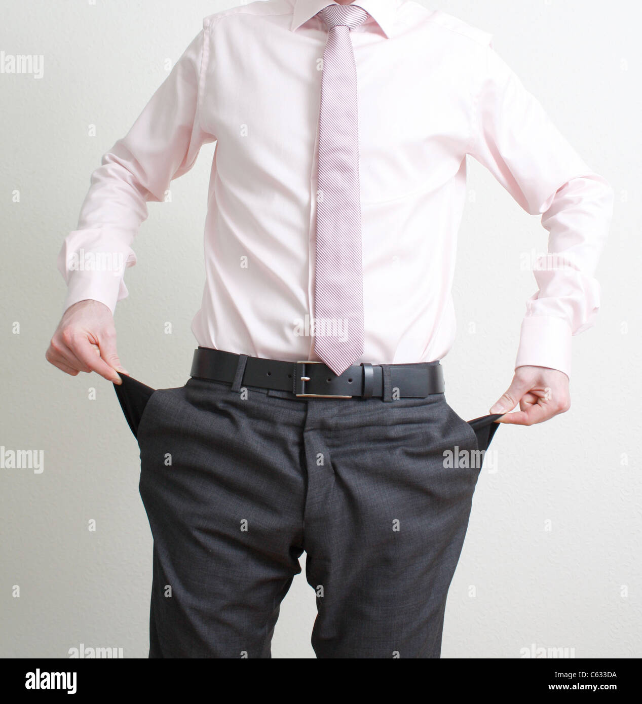 Man emptying pockets hires stock photography and images Alamy