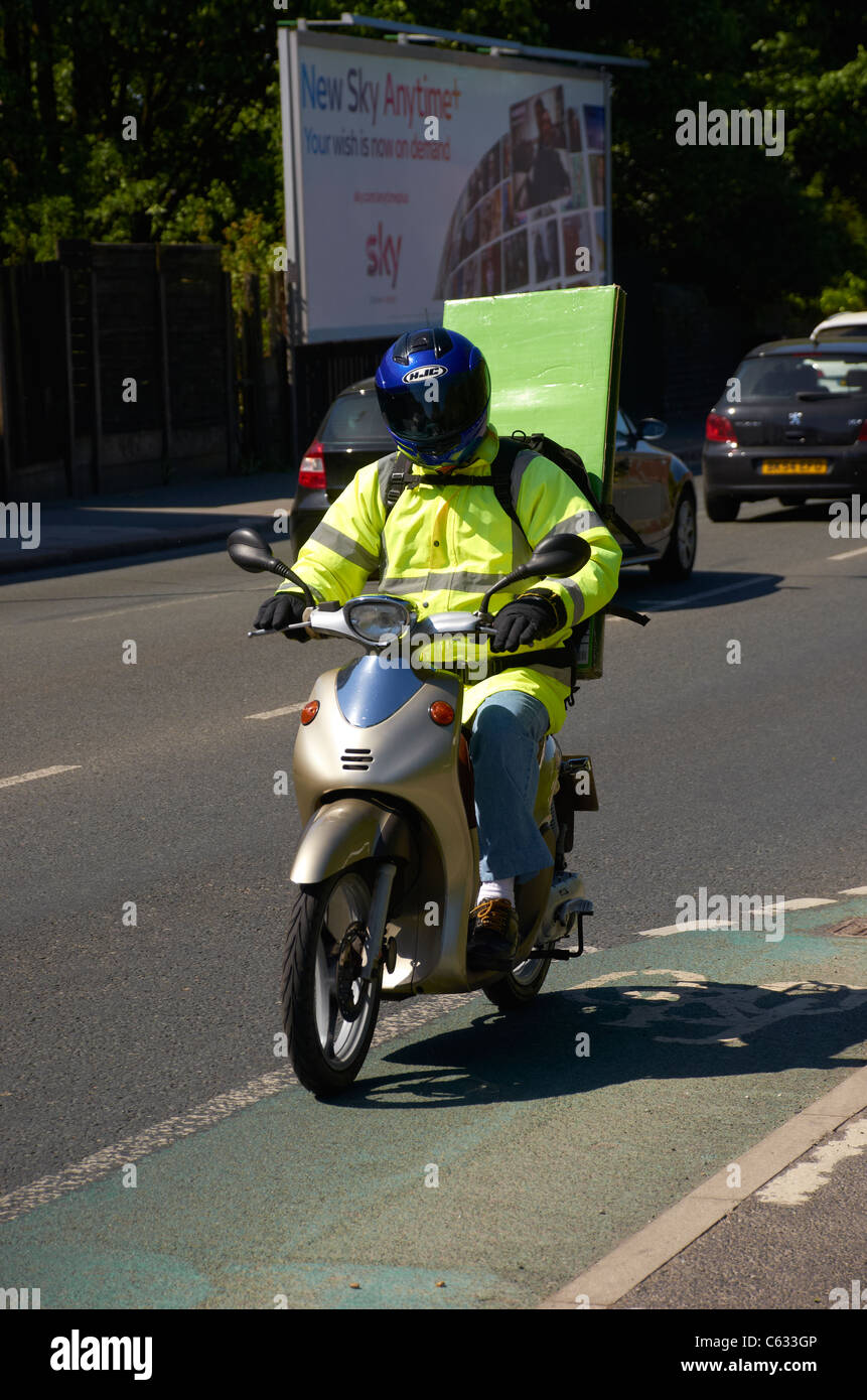 Moped rider uk hires stock photography and images Alamy