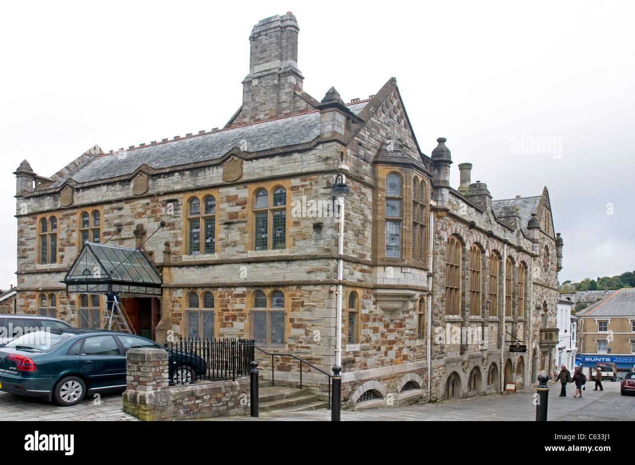 Attractive old building in Bodmin town centre Stock Photo Alamy