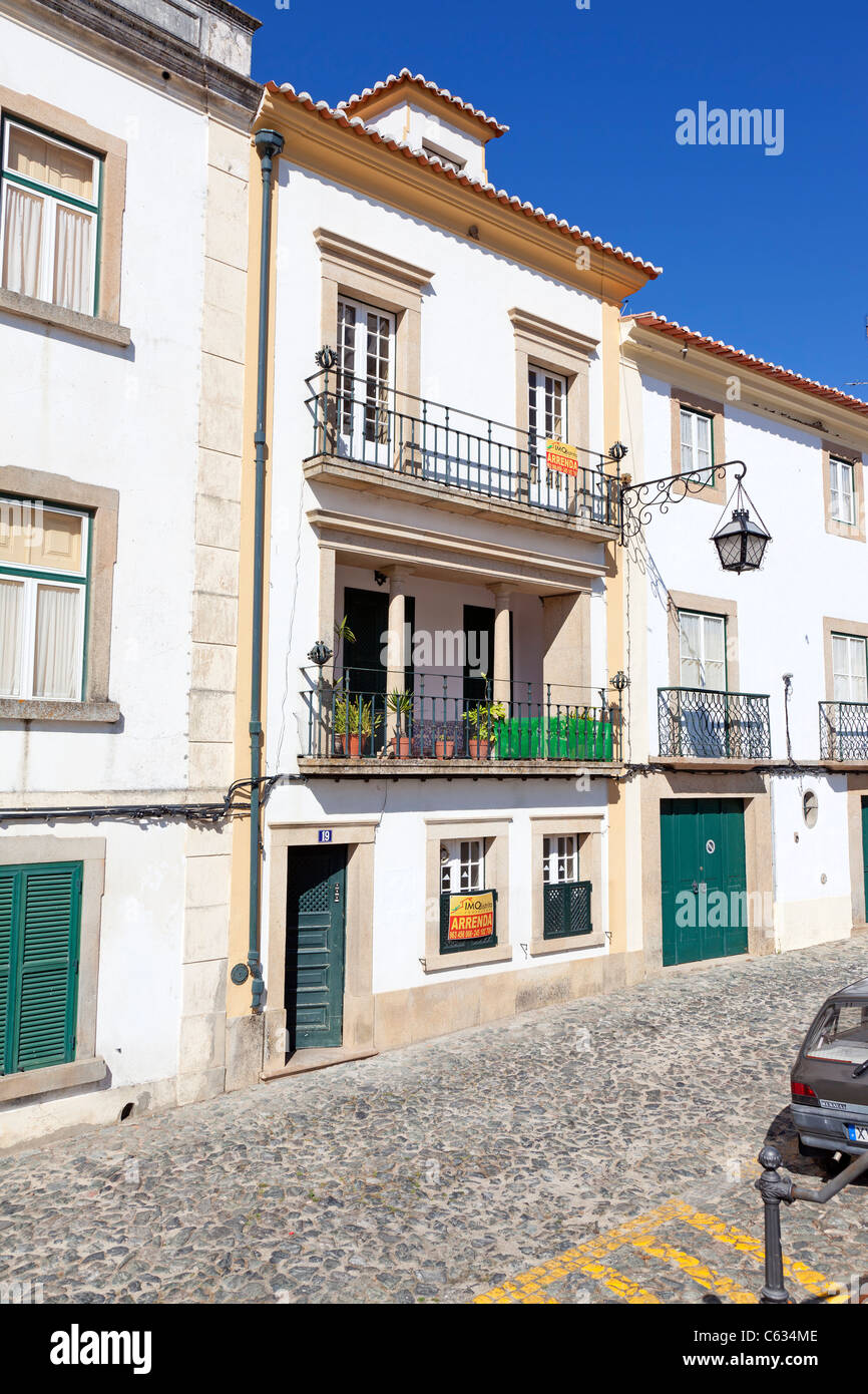 House in Dom Pedro V Square. Castelo de Vide. Portalegre District, Alto ...