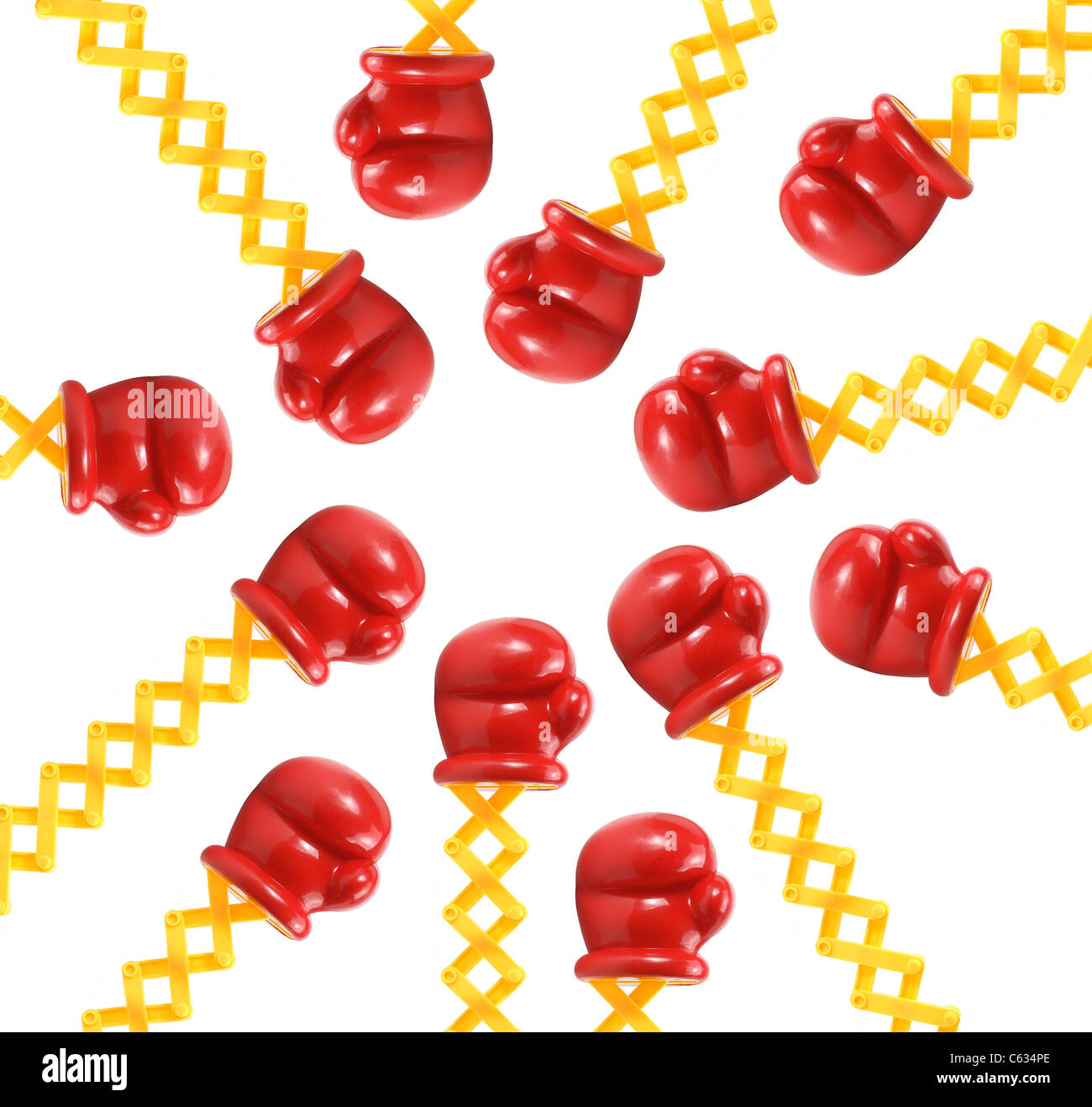 Toy Boxing Gloves Stock Photo Alamy