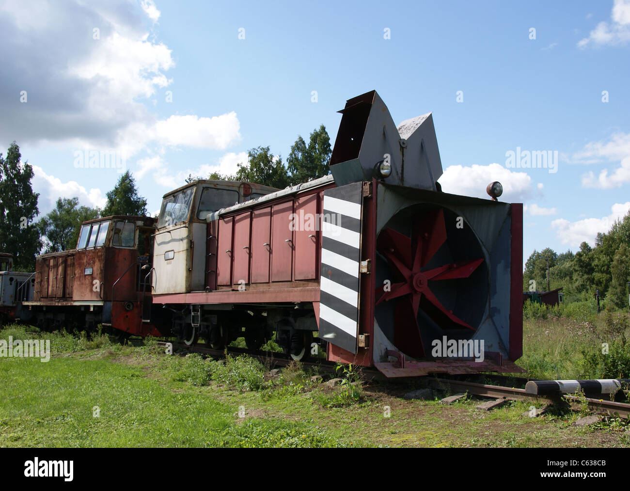 Snow blower train hires stock photography and images Alamy