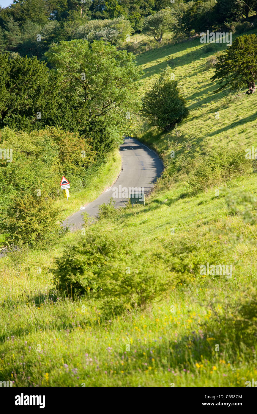 Cycling sign at box hill hires stock photography and images Alamy