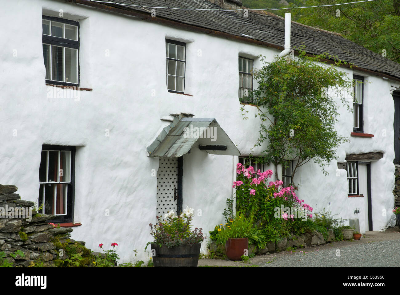 Hall Dunnerdale Farm, in traditional Lakeland style, Duddon Valley