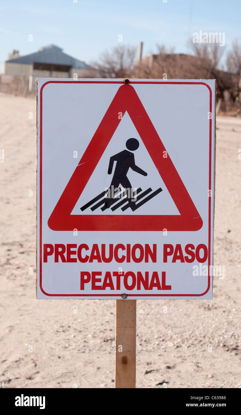 caution sign Stock Photo