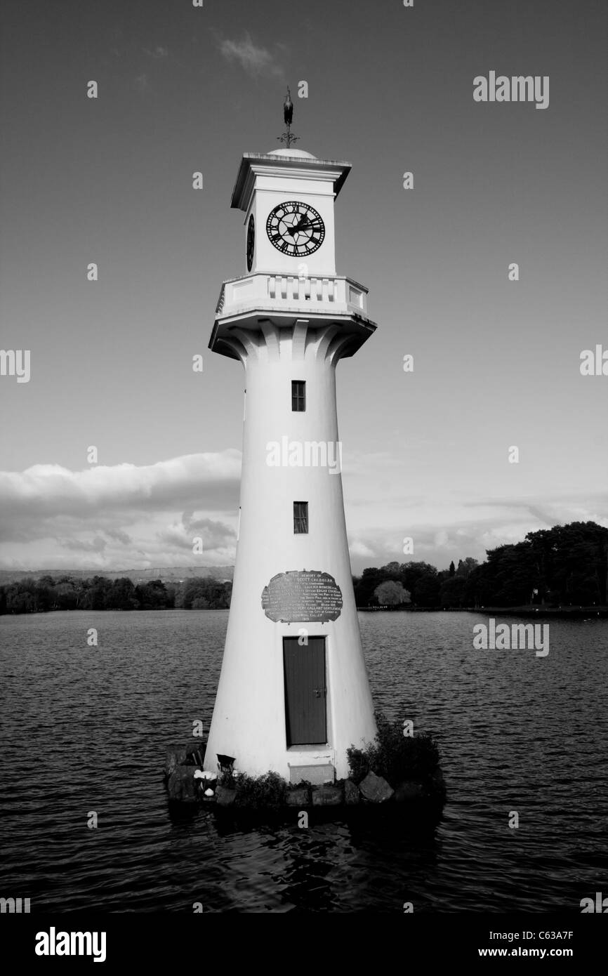 Roath park clock tower hi-res stock photography and images - Alamy