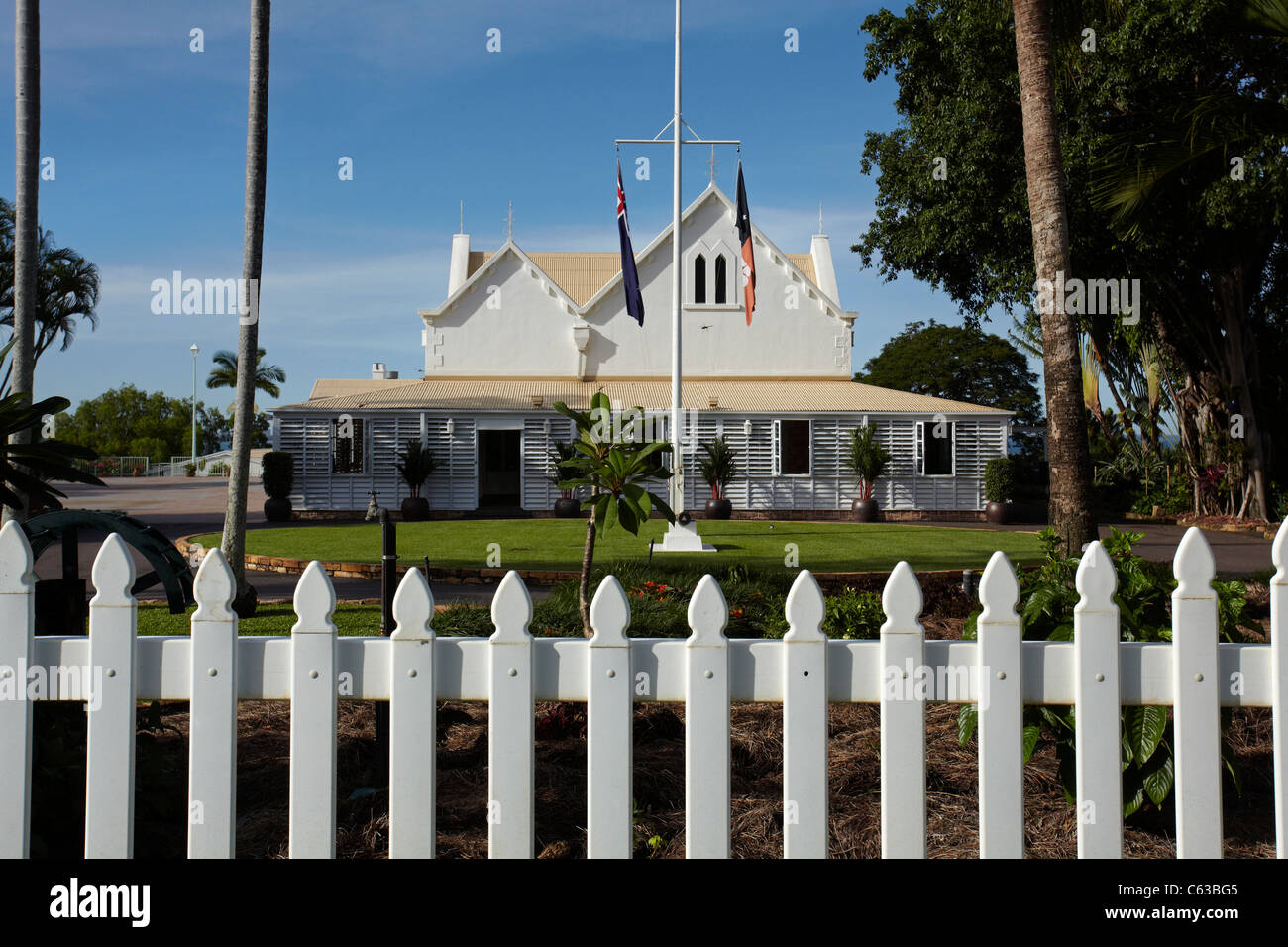 Government House (1878-1879), Darwin, Northern Territory, Australia Stock Photo