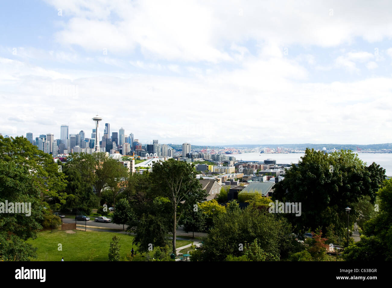 Seattle skyline from Kerry Park Stock Photo - Alamy