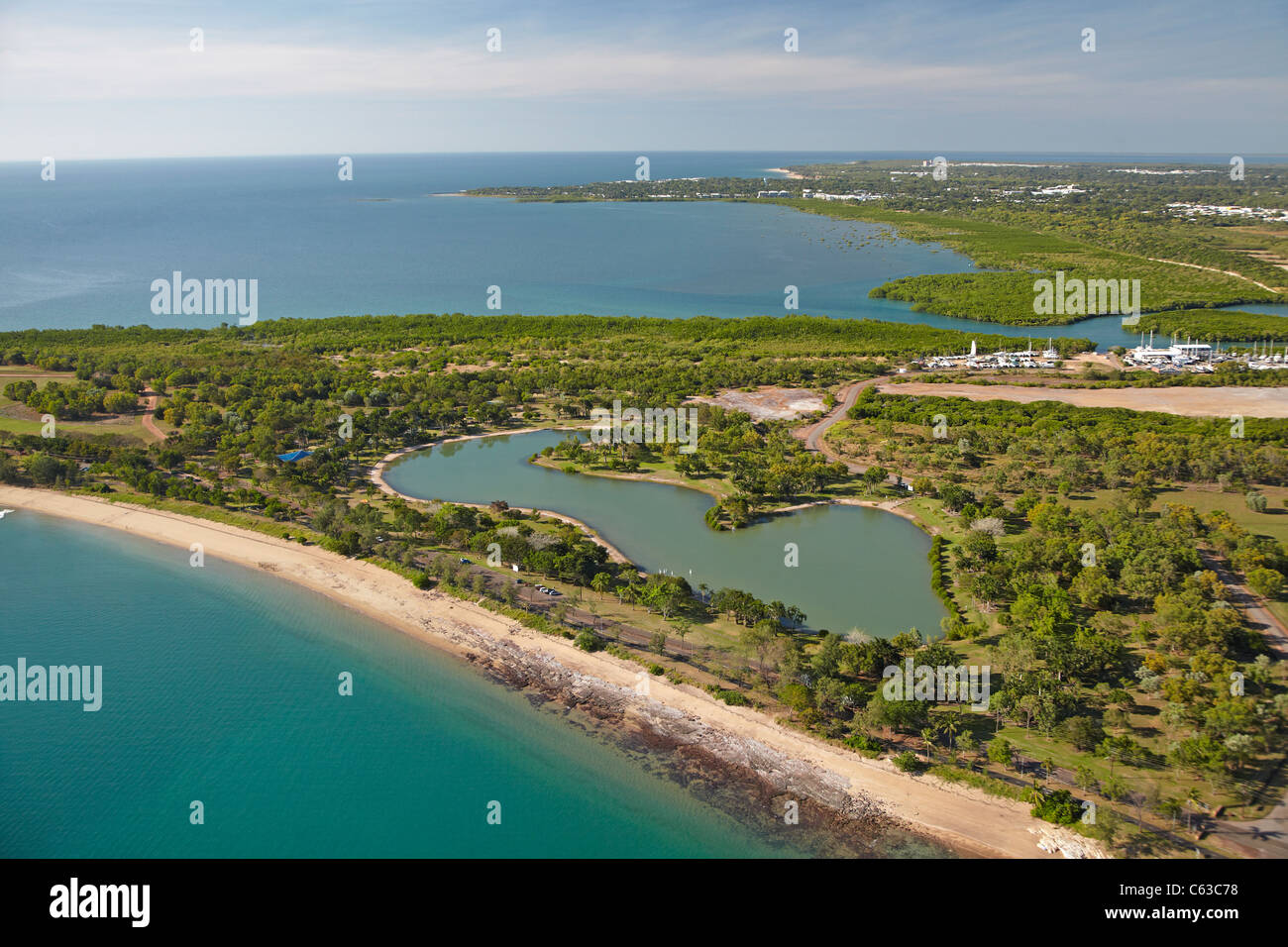 Lake Alexander and Fannie Bay Beach, Darwin, Northern Territory