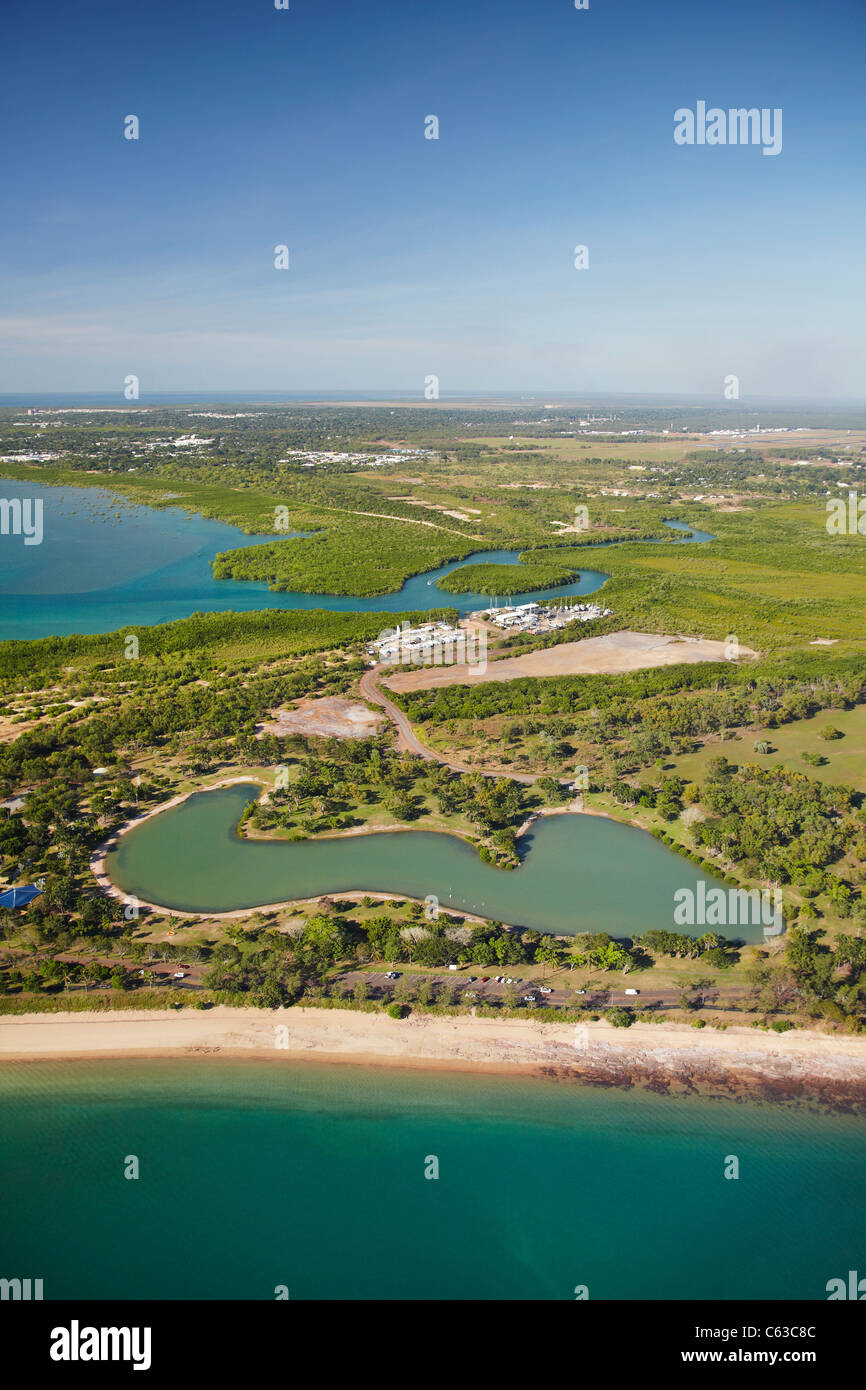 East point beach darwin aerial hires stock photography and images Alamy