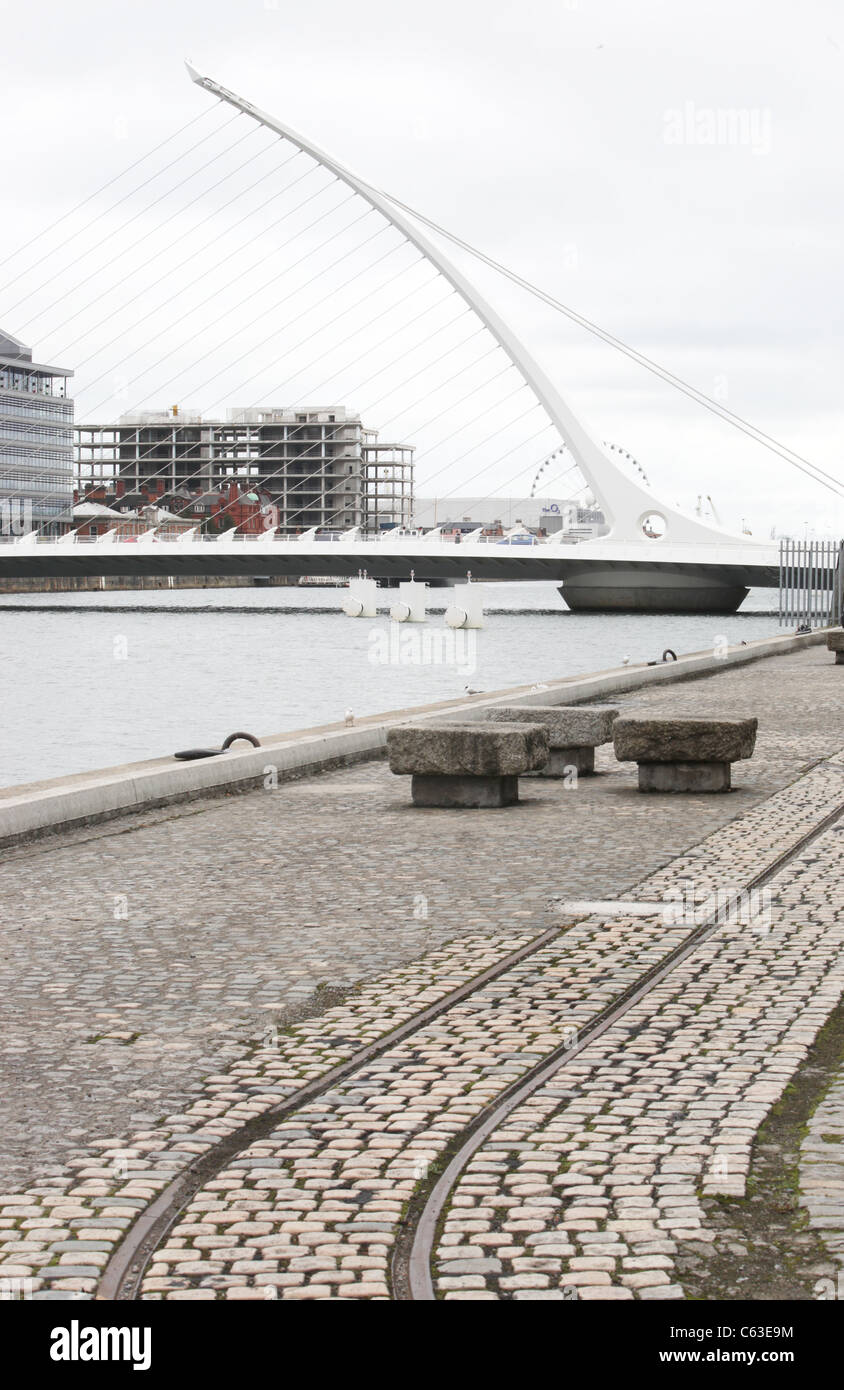 Samuel Beckett Bridge Dublin Ireland Stock Photo - Alamy