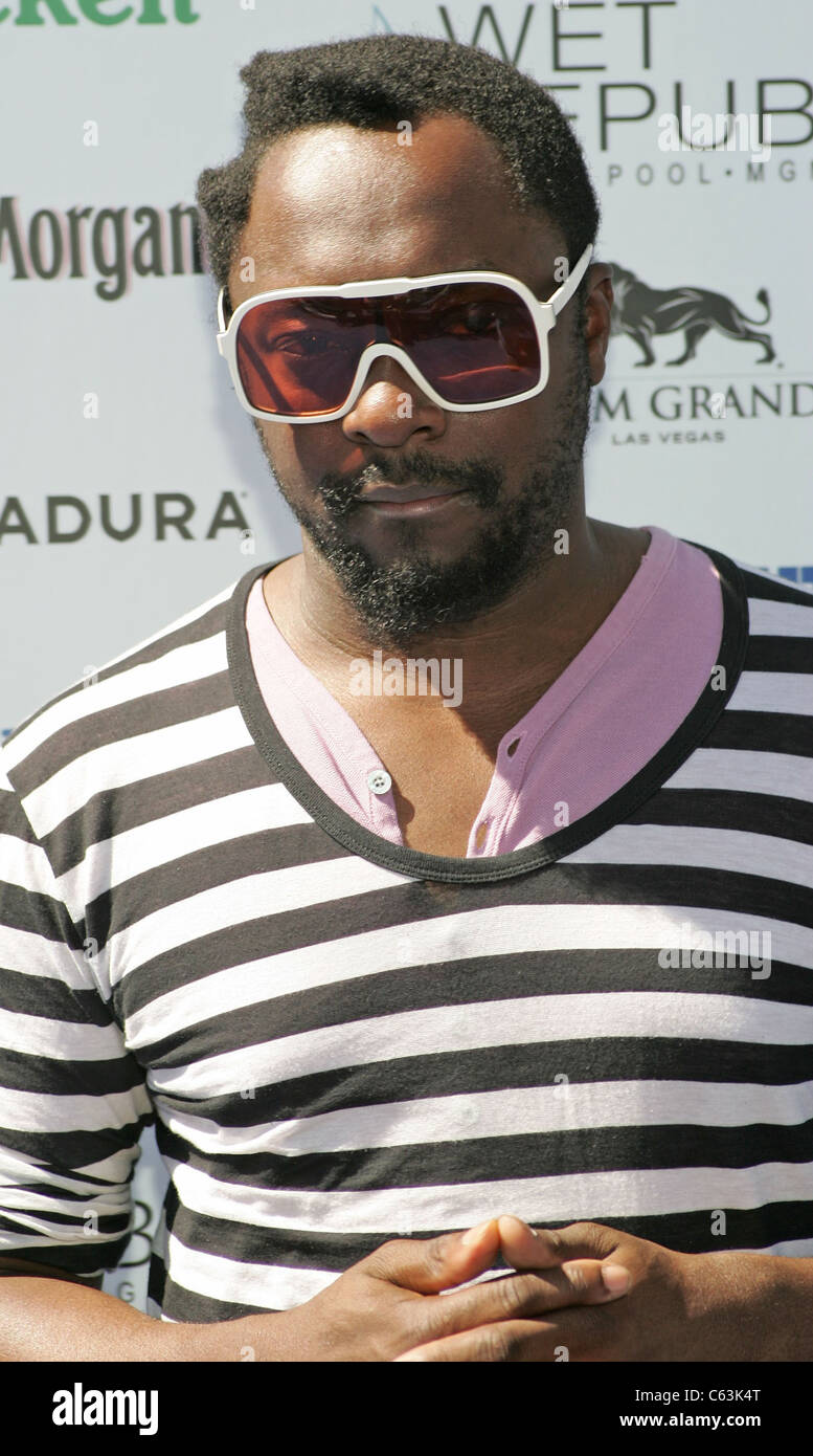 will.i.am in attendance for will.i.am Hosts Wet Republic Labor Day Weekend Party, MGM Grand Hotel & Casino, Las Vegas, NV September 5, 2010. Photo By: James Atoa/Everett Collection Stock Photo