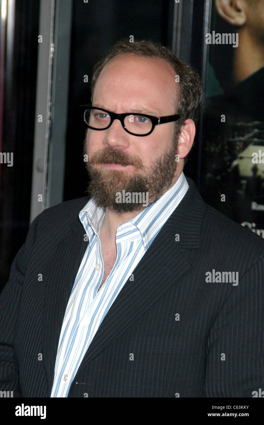 Paul Giamatti at arrivals for Cinderella Man Premiere, Loews Lincoln ...