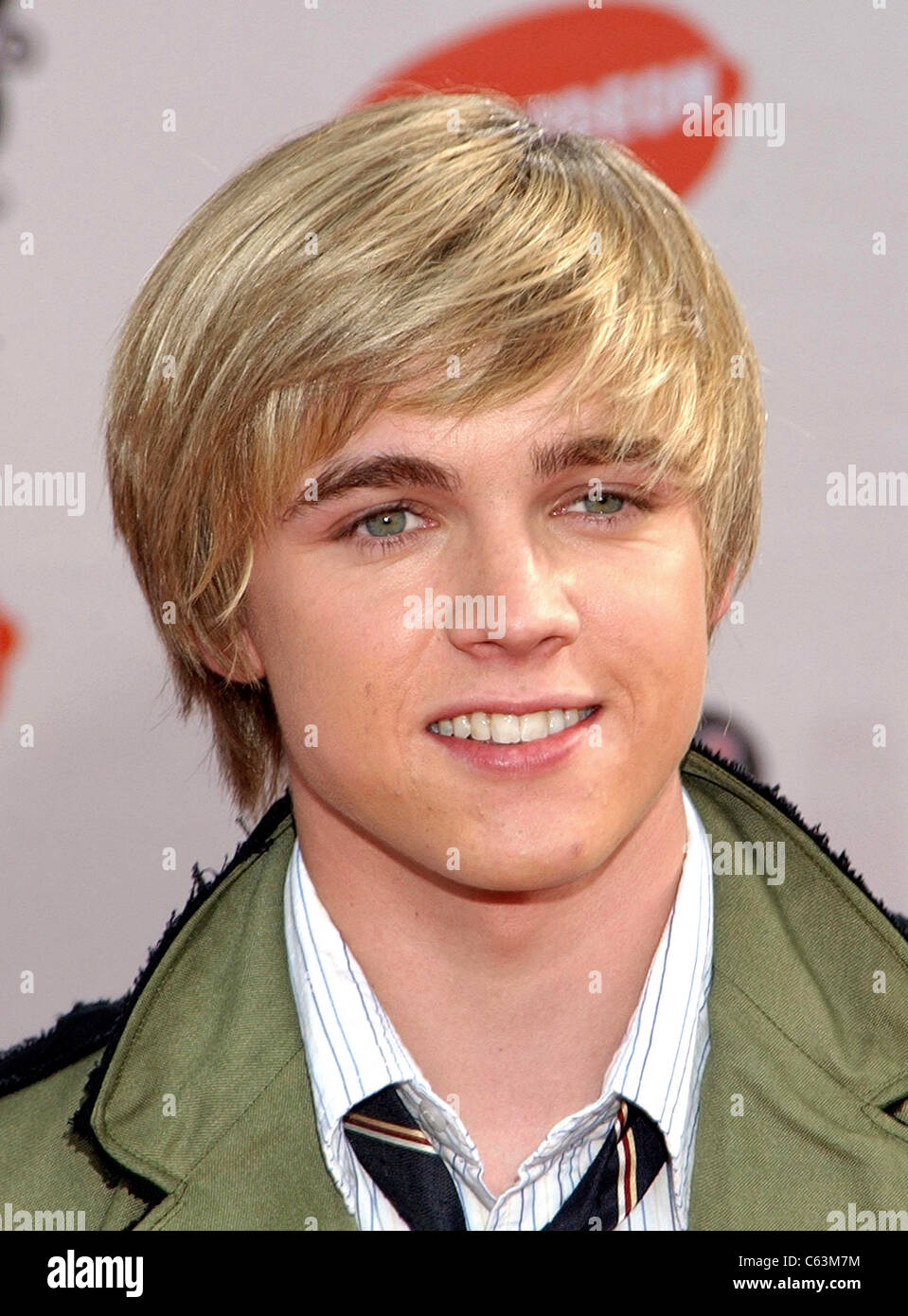 Jesse Mccartney At Arrivals For Nickelodeon Kid S Choice Awards Ucla Stock Photo Alamy
