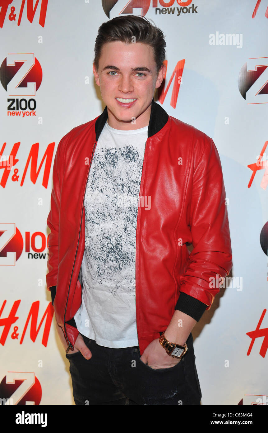 Jesse McCartney in attendance for The Z100 Jingle Ball 2010 Presented by H&M, Madison Square Garden, New York, NY December 10, 2010. Photo By: Gregorio T. Binuya/Everett Collection Stock Photo