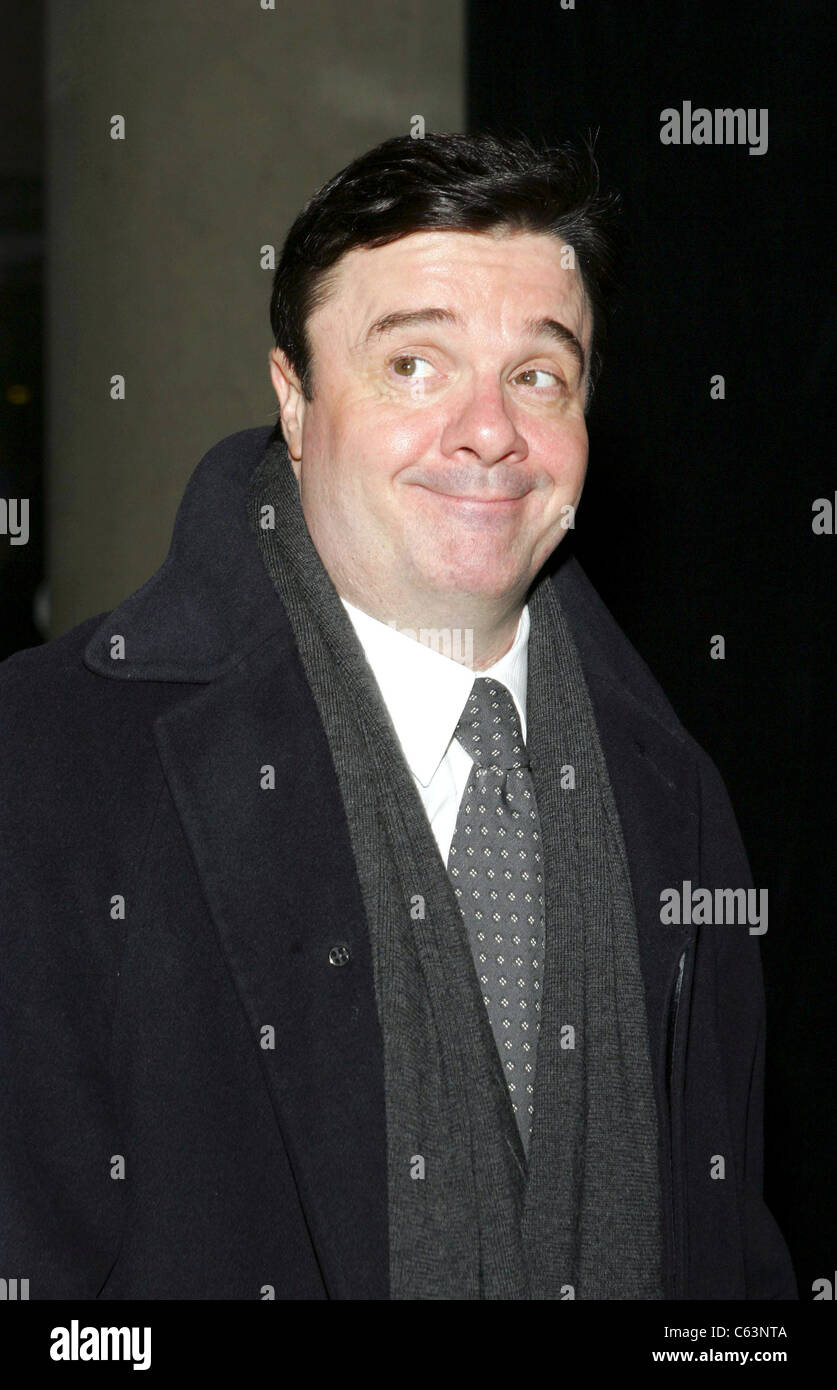 Nathan Lane at the afterparty for The Odd Couple Opening Night, The