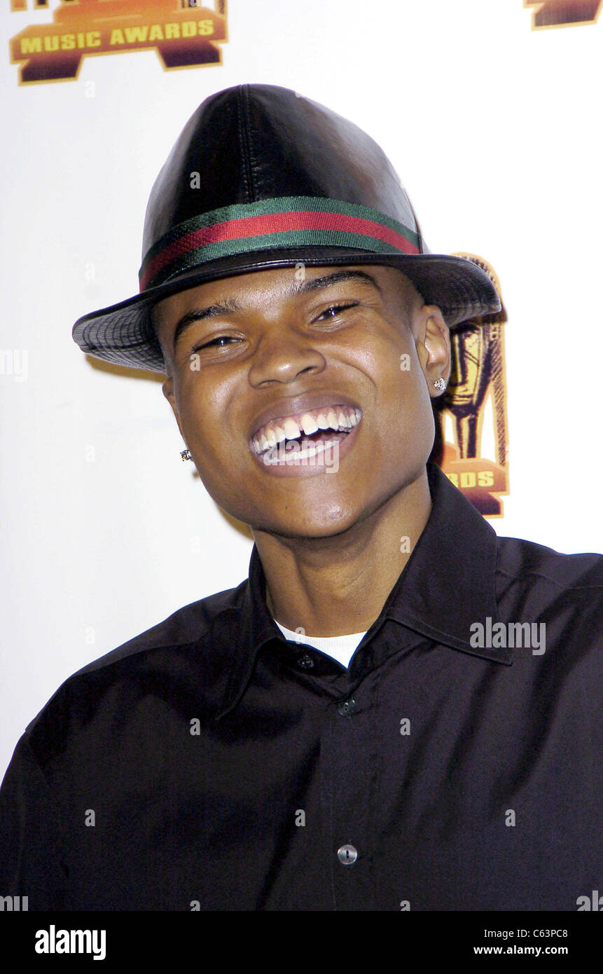 George Gore in the press room for 2005 Soul Train Music Awards, Paramount Studios, Los Angeles, CA, Monday, February 28, 2005. Photo by: Michael Germana/Everett Collection Stock Photo
