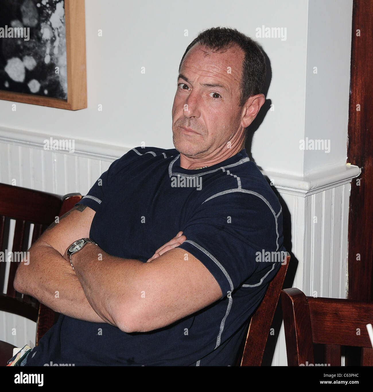 Michael Lohan out and about for CELEBRITY CANDIDS in the Hamptons - SAT