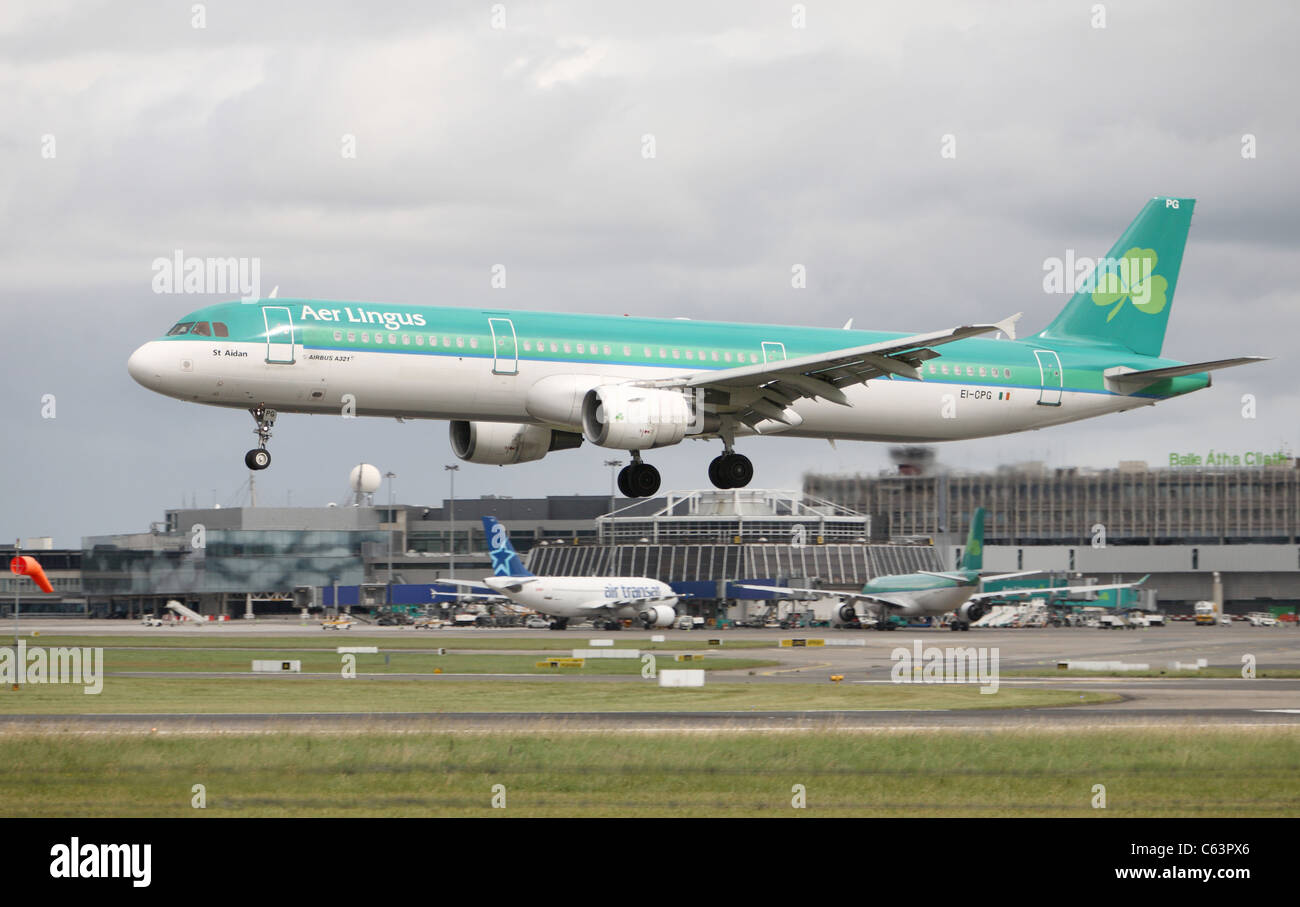 Aer Lingus Airbus A321 Stock Photo