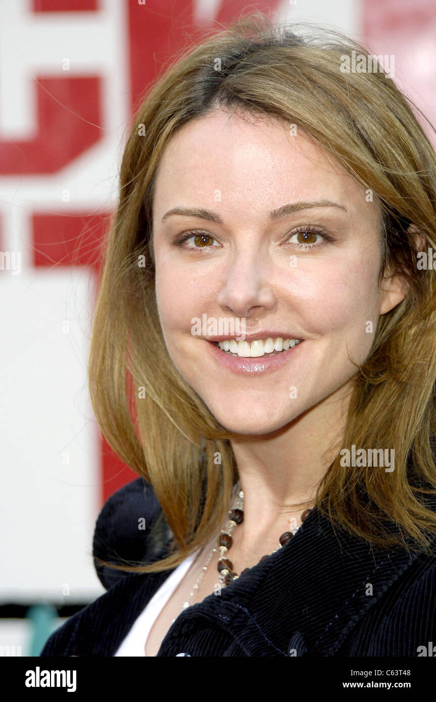 Christa Miller at arrivals for Chicken Little Premiere, The El Capitan Theater, Los Angeles, CA, Sunday, October 30, 2005. Photo by: Michael Germana/Everett Collection Stock Photo